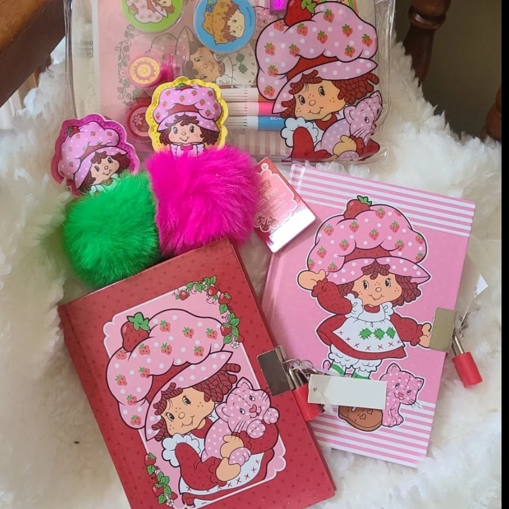 Strawberry Shortcake Journal Set 🍓